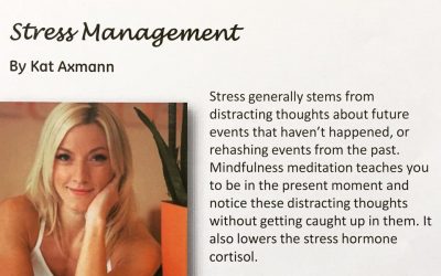Corporate Wellness Seminars- Stress management seminar